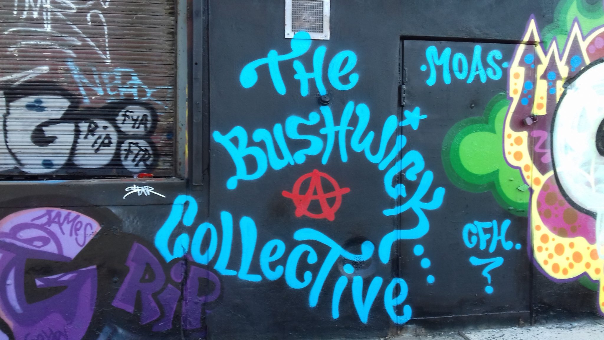 Circuit street art à Brooklyn
